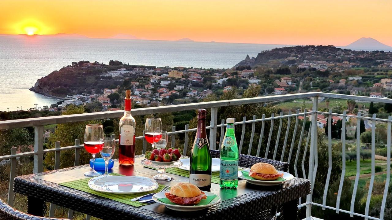 Naturamare Apartments - Piscina Idromassaggio Con Vista Mare Aperta Fino Alle Ore 22-00 Capo Vaticano Extérieur photo